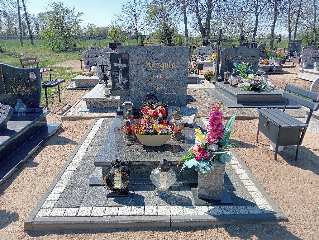 Grób Jan Mazgula