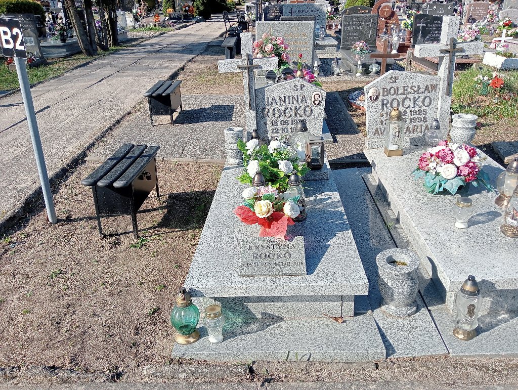 Grób Janina Roćko
