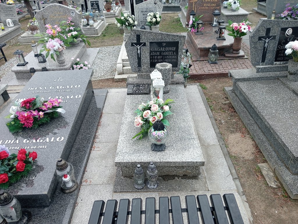 Grób Gabriela Gągało